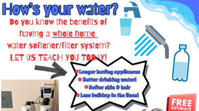 Do you have clean water?! Let us check your water! Photo